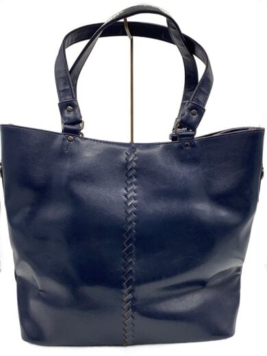 商品画像：バッグ/レザー/NVY/無地 1