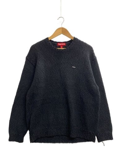 商品画像：boucle small box sweater/ニット・セーター(厚手)/M/コットン/BLK// 1
