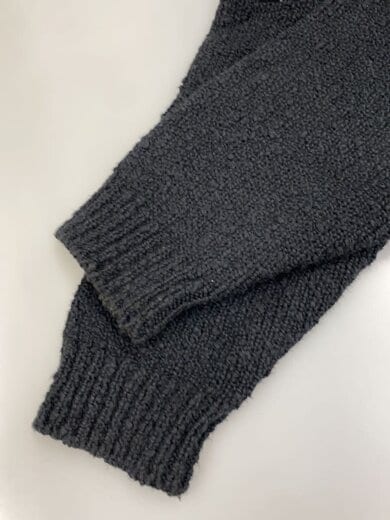 商品画像：boucle small box sweater/ニット・セーター(厚手)/M/コットン/BLK// 5
