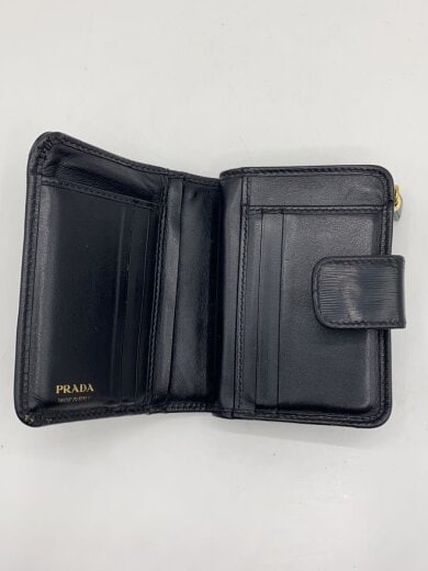 商品画像：2ツ折サイフ/レザー/BLK/メンズ// 4