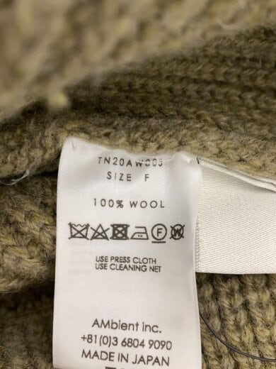 商品画像：長袖ワンピース/FREE/ウール/GRN/無地/TN20AW003// 4