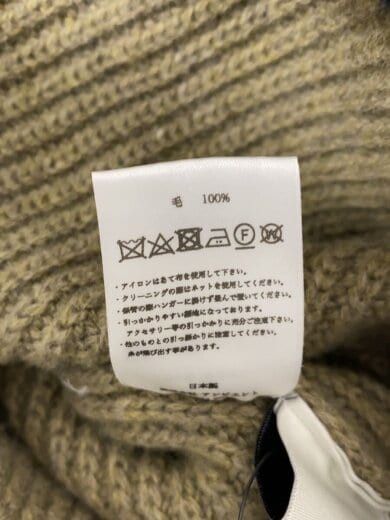 商品画像：長袖ワンピース/FREE/ウール/GRN/無地/TN20AW003// 5