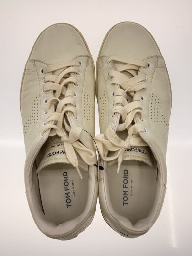 商品画像：ローカットスニーカー/US8.5/WHT/レザー/J1045T// 3