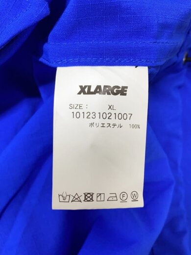 商品画像：HALF ZIP UP JACKET/XL/ポリエステル/BLU/101231021007// 4