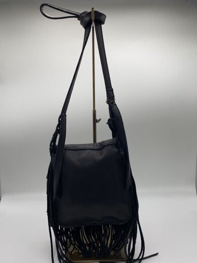 商品画像：ショルダーバッグ/レザー/BLK/無地 3