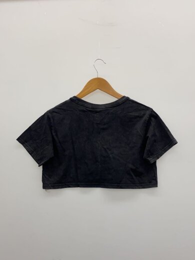 商品画像：クロップド丈/Tシャツ/M/コットン/BLK 2