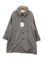 25SS/BALMAT PARKA STRIPE/3/ウール/GRY/0125105013026