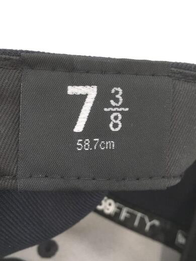 画像：NEW ERA59FIFTY/ニューヨークヤンキース/キャップ/7 3/8/ブラック/メンズ5
