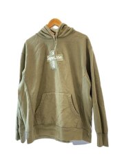 20AW Cross Box Logo Hooded Sweatshirt/L/KHK