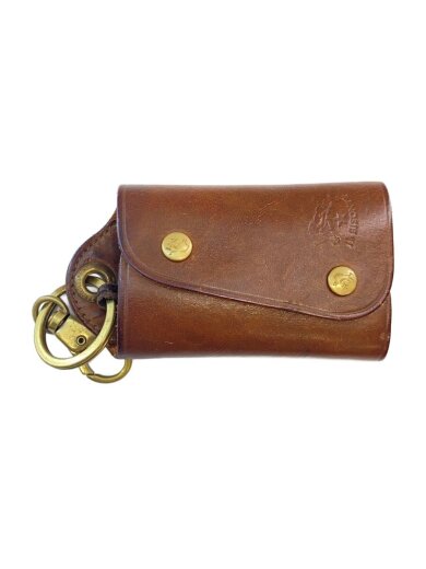 商品画像：キーケース/レザー/BRW/無地/メンズ 1