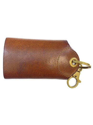 商品画像：キーケース/レザー/BRW/無地/メンズ 2