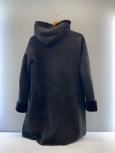 商品画像：イングランド製/ムートンコート/コート/7/羊革/BLK 2