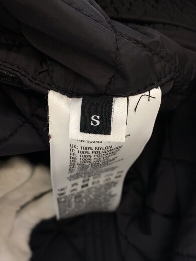 商品画像：中綿/ダウンジャケット/S/ナイロン/BLK 5