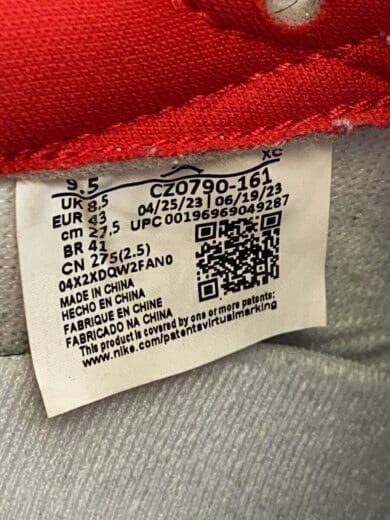 商品画像：AIR JORDAN 1 RETRO LOW OG_エアジョーダン1 ロー OG/27.5cm/WHT 5