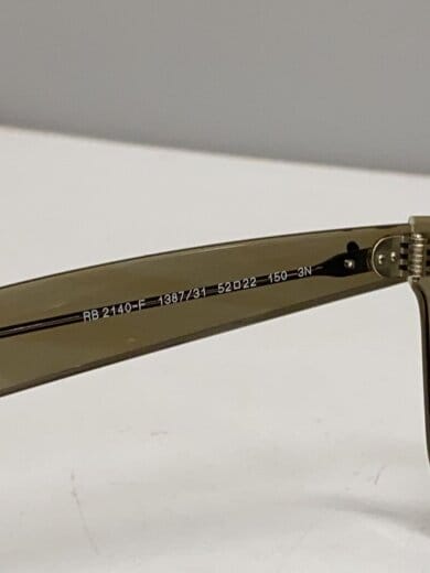 商品画像：サングラス/ウェリントン/プラスチック/KHK/GRY/メンズ/RB2140-F　1387/31 6