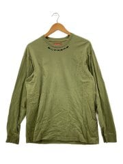 長袖Tシャツ/M/コットン/GRN