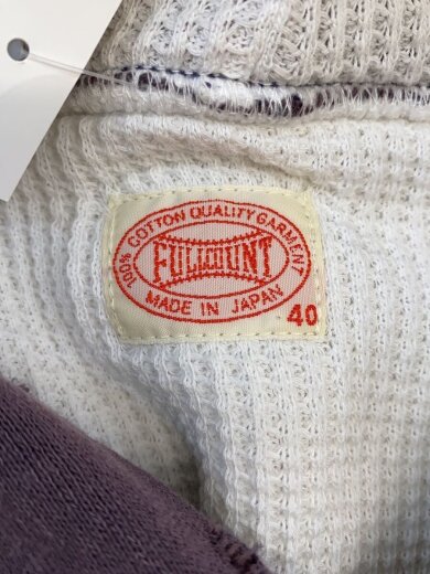 商品画像：FADING DOUBLE FACE SWEAT HOODIE/紐欠品/パーカー/40/コットン/GRY/377 3