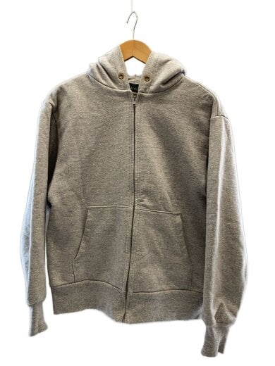 商品画像：裏地サーマル/USA製//ジップパーカー/S/コットン/GRY 1