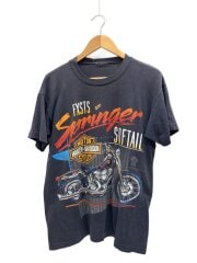 80s/VINTAGE/89年コピーライト/Tシャツ/--/コットン/BLK