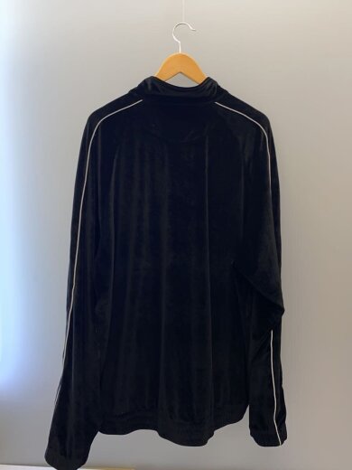 商品画像：VELOUR TRACK JACKET ベロアトラックジャケット/size:3X/ポリエステル/BLK 2