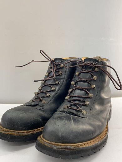 商品画像：イングランド製/レースアップブーツ/Vibram/BLK/レザー 2