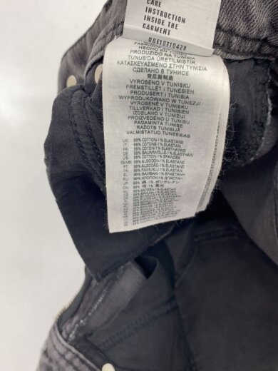商品画像：SLIM FIT MID WAIST TAPERED LEG/ボトム/23/デニム/グレー/09D49// 6