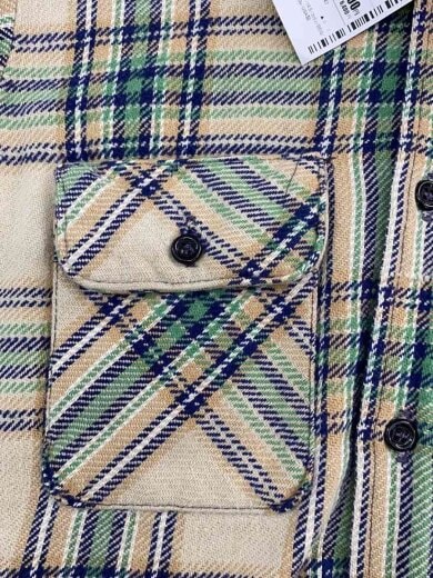 商品画像：80s/USA製/長袖シャツ/14.5/コットン/BEG/チェック 6