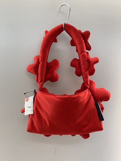 商品画像：ループ フローラル バッグ ショルダーバッグ/ポリエステル/RED/CY356// 3