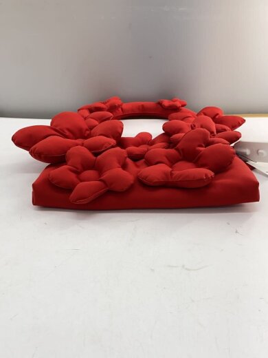商品画像：ループ フローラル バッグ ショルダーバッグ/ポリエステル/RED/CY356// 4