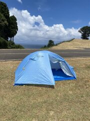 VL-26T テント/ブルー/VL-26T/アルパインテント/ツーリング/ソロ/ドーム/1-2人用