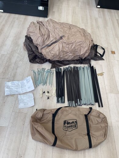 商品画像：1654499 テント/ツールーム/4~6人用/1654499/6 Person Dome Tent with Vestibule 1