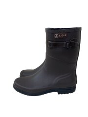 レインブーツ/38/ブラウン