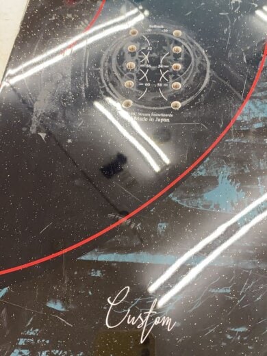 商品画像：スノーボード/156cm/フリースタイル/ブラック 6