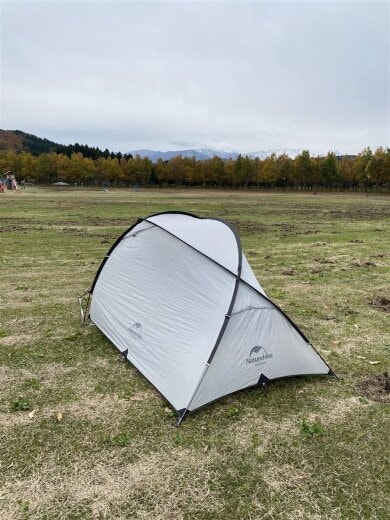 商品画像：テント/ドーム/2~3人用/グレー/Hiby 3/ツーリング/キャンプ 3