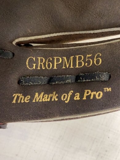 商品画像：野球用品/軟式グローブ/GR6PMB56/右利き用/ブラウン// 5