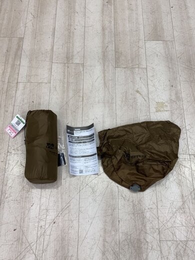 商品画像：キャンプ用品その他/ブラウン/コンパクト/ultra light air mat square TAN 8