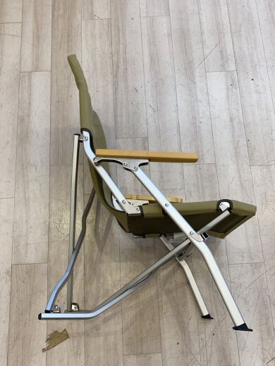 商品画像：チェア/1人用/カーキ/ローチェア// 2