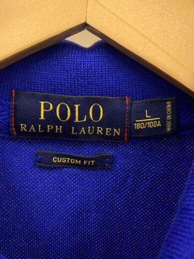 画像：POLO RALPH LAURENPARIS/ビッグポニー/ポロシャツ/L/コットン/BLU3