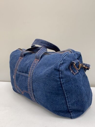 商品画像：ボストンバッグ/デニム/IDG/無地 2