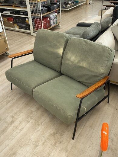 画像：その他ブランド2人掛けソファ/ファブリック/KHK1