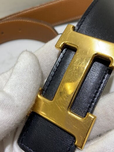 商品画像：コンスタンス/F刻印/キズ・スレ有/ベルト/レザー/BLK/レディース// 7