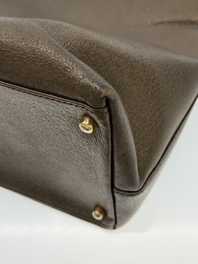 商品画像：バンブーハンドルバッグ/塗装剥がれ有/レザー/BRW/002 1998 0507// 9