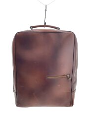 アンティークスクエア/リュック/レザー/BRW