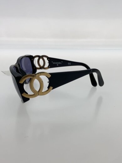 画像：CHANELサングラス/金具錆び有/プラスチック/BLK/BLK/メンズ//3
