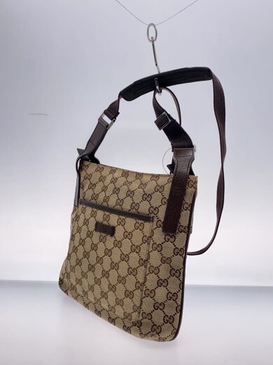 商品画像：ショルダーバッグ_GGキャンバス/キャンバス/BRW 2