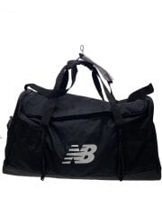 タグ付/ダッフルバッグ/ボストンバッグ/ポリエステル/BLK