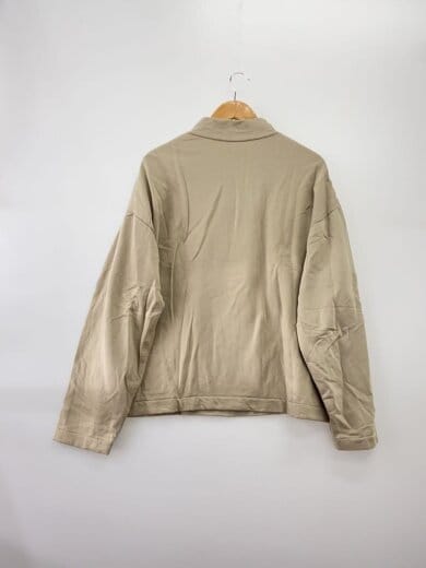 商品画像：ELASTIC HIGH GAUGE SWEAT HALF ZIP/スウェット/3/コットン/BEG/A20AP01NU 2