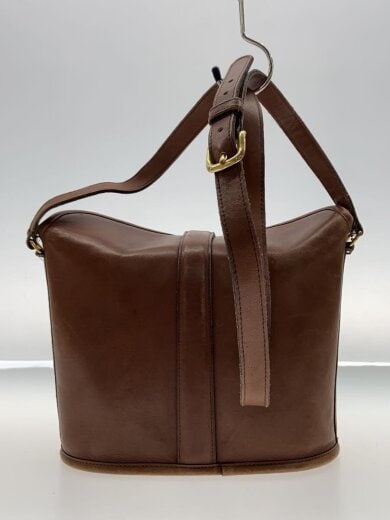 画像：COACH90s/オールド/ショルダーバッグ/レザー/BRW/21353