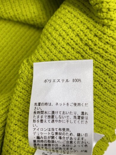 商品画像：1984/knit polo/ポロシャツ/L/ポリエステル/YLW 4