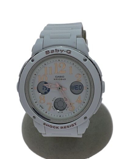 商品画像：クォーツ腕時計/デジアナ/WHT/WHT/BGA-150EF 1